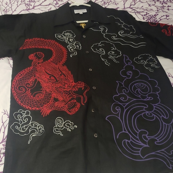 Dragon Linen Button-Down - Picture 8 of 11